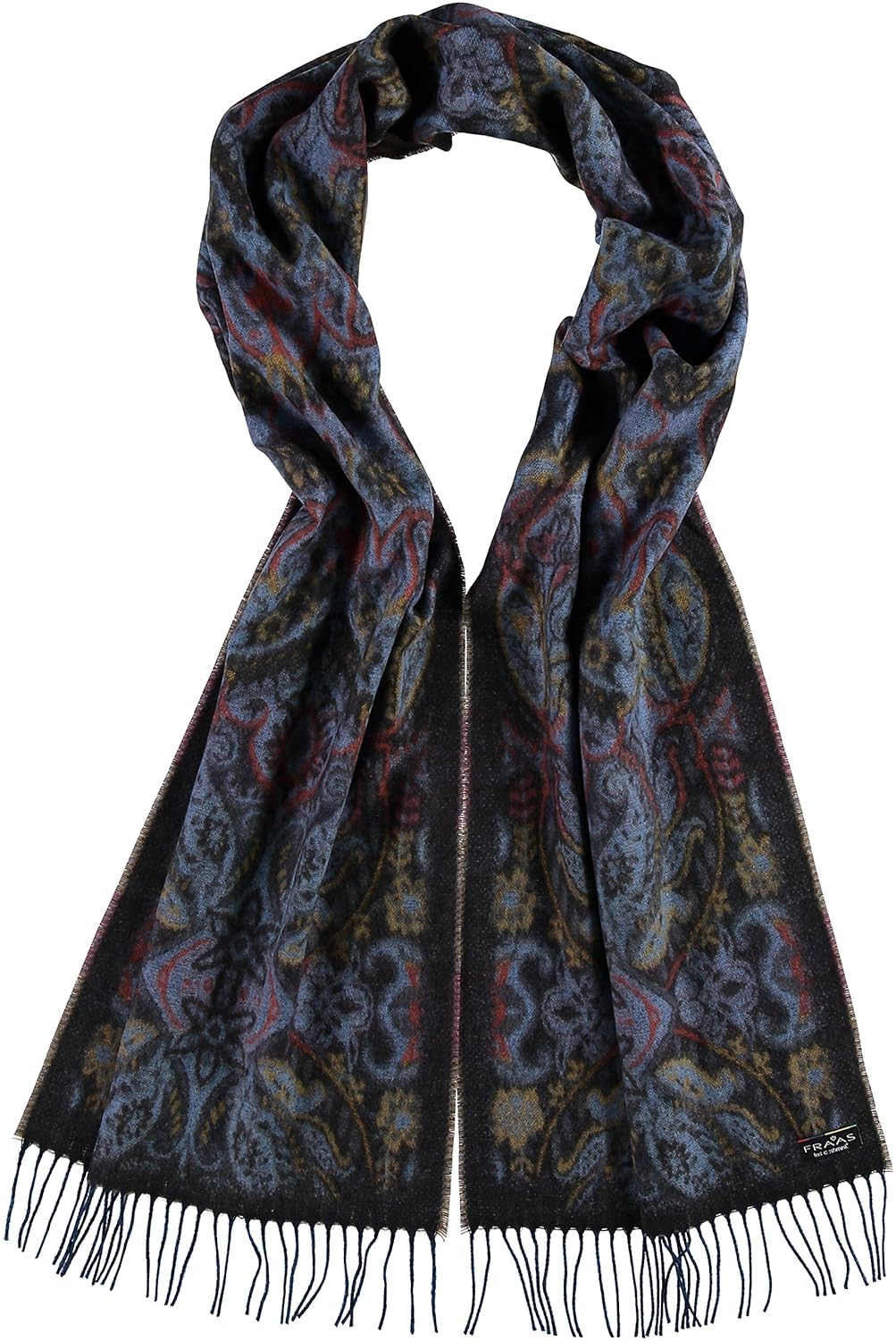 fraas 女式 cashmink schal 围巾 blue - blau (navy 590) 均码